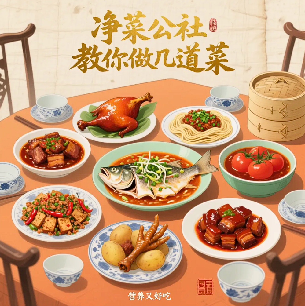 “净菜公社”教你做几道菜，营养又好吃(图1)