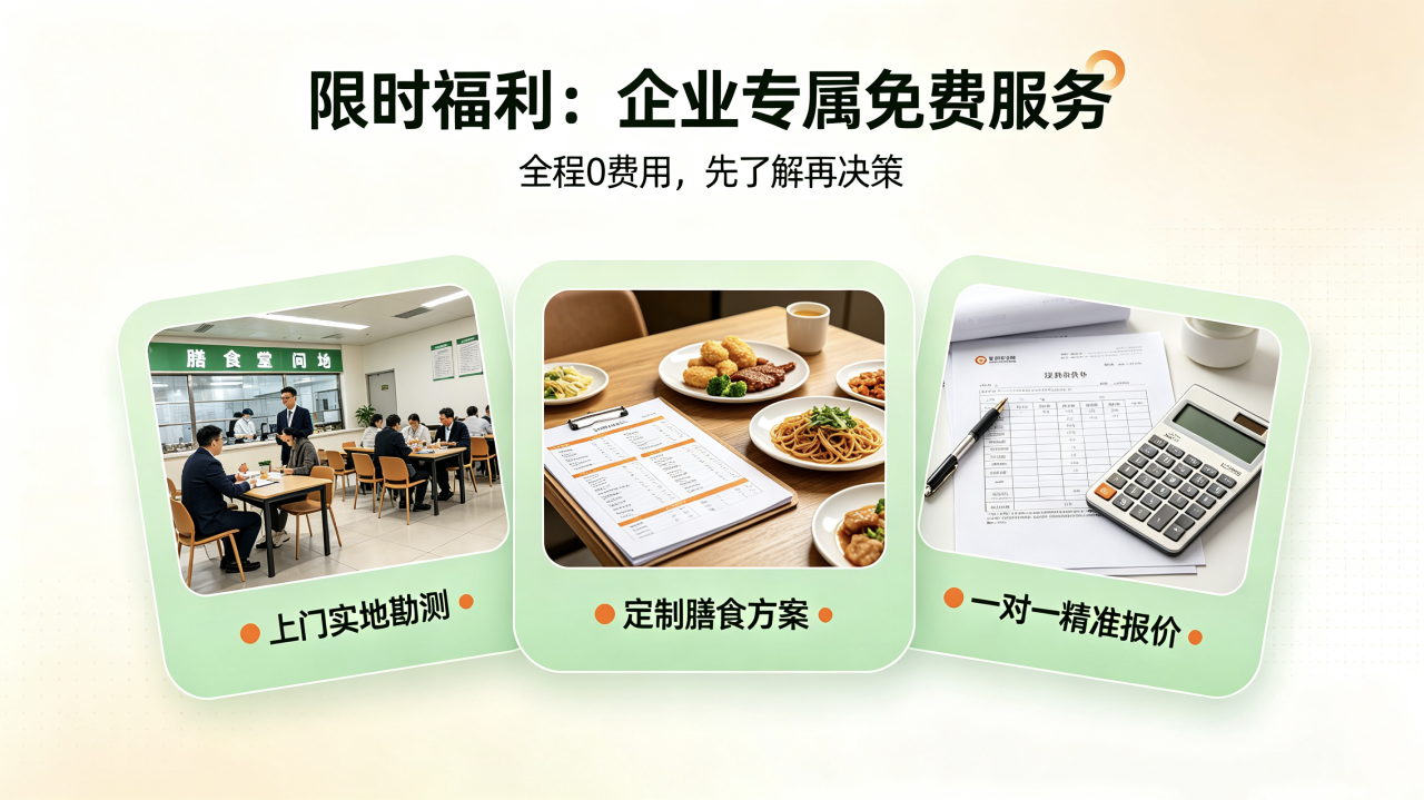 企业免费膳食方案领取！净菜公社上门勘测报价(图2)